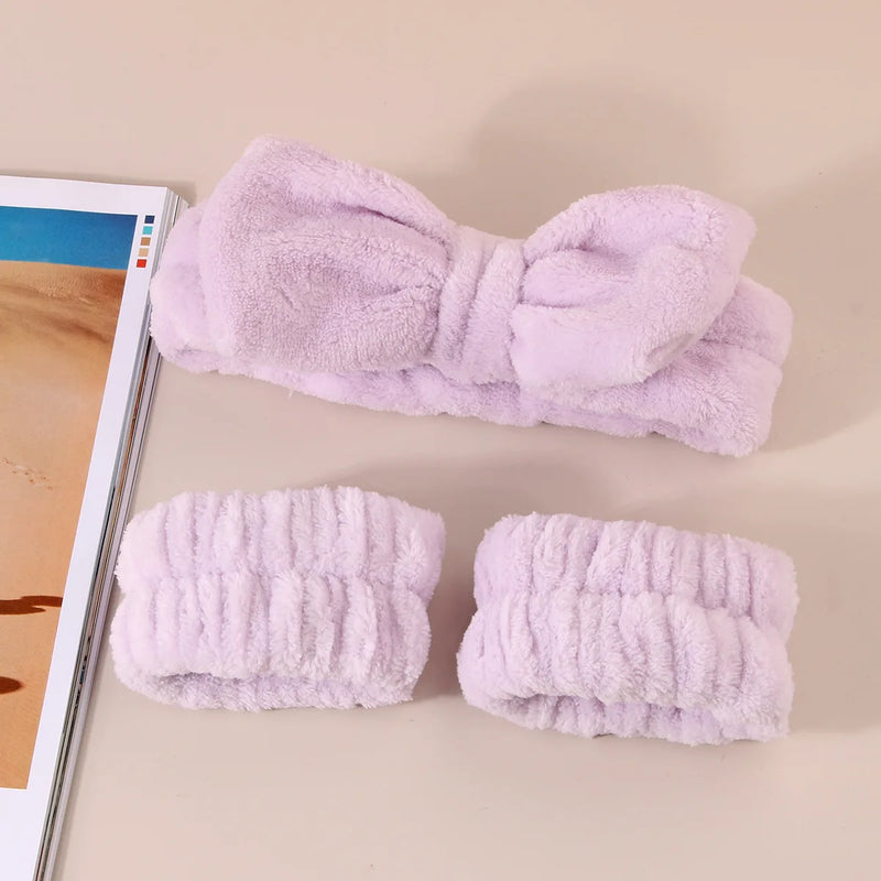 Faixa de Cabelo Macia para Skincare