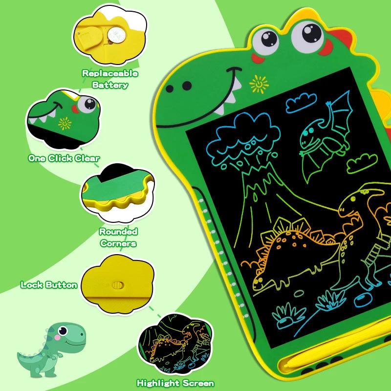 Tablet de Desenho de Dinossauro para Crianças