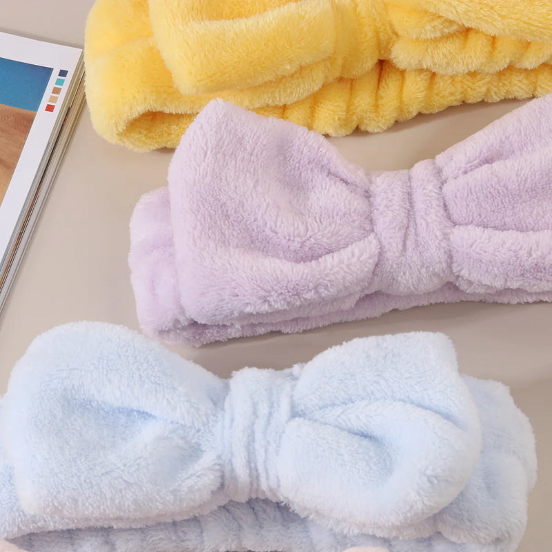 Faixa de Cabelo Macia para Skincare