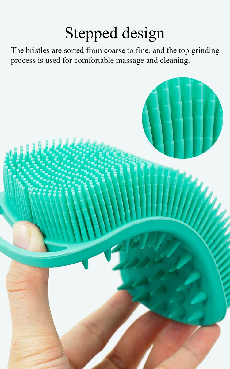 Escova de Limpeza e Massagem Corporal