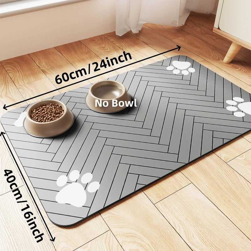 Tapete Higiênico para Comida e Água de Pets