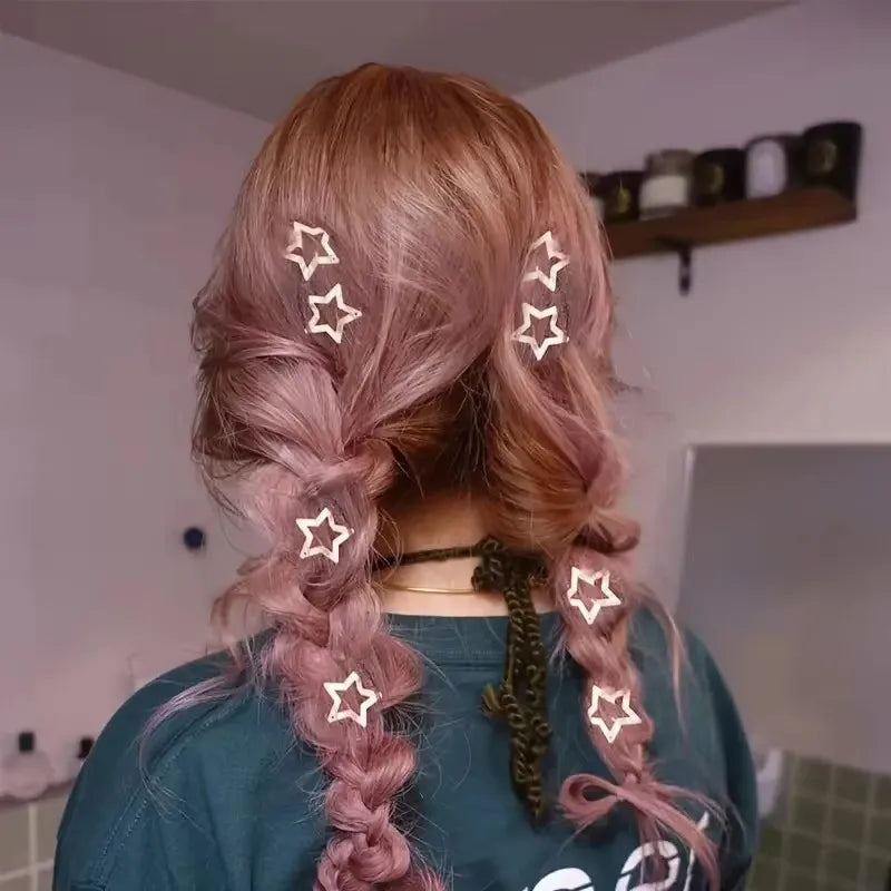 Grampos de Cabelo Estrela Fashion