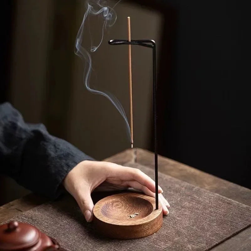 Suporte para Incenso de Madeira