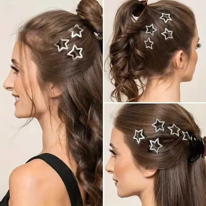 Grampos de Cabelo Estrela Fashion