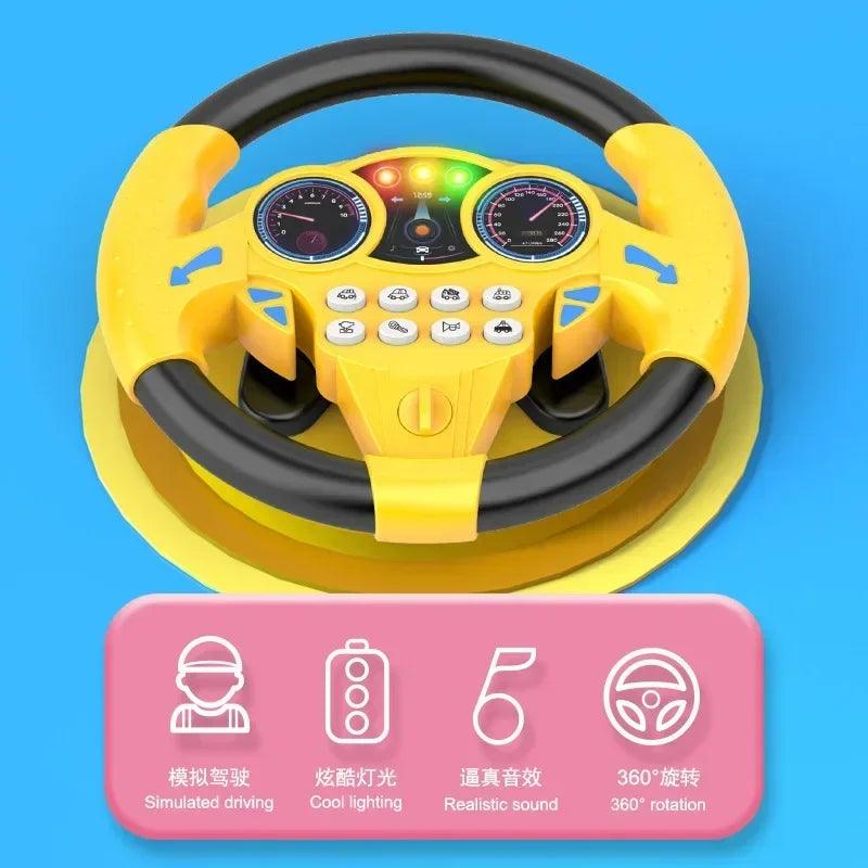 Brinquedo de Volante Infantil com Sons