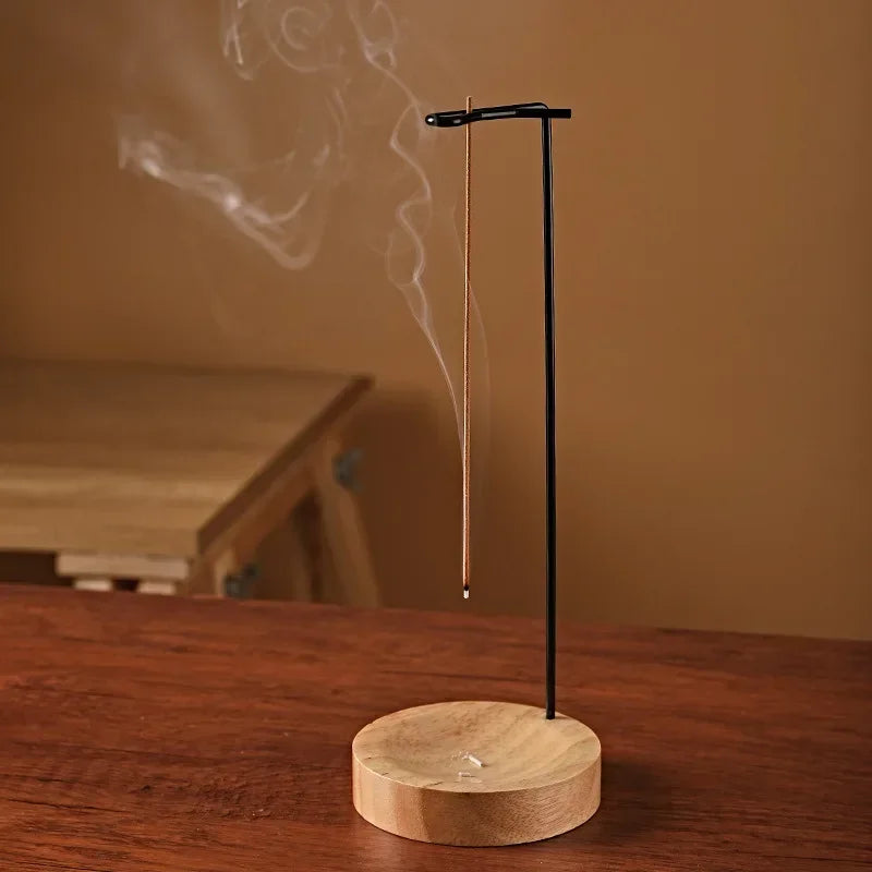 Suporte para Incenso de Madeira